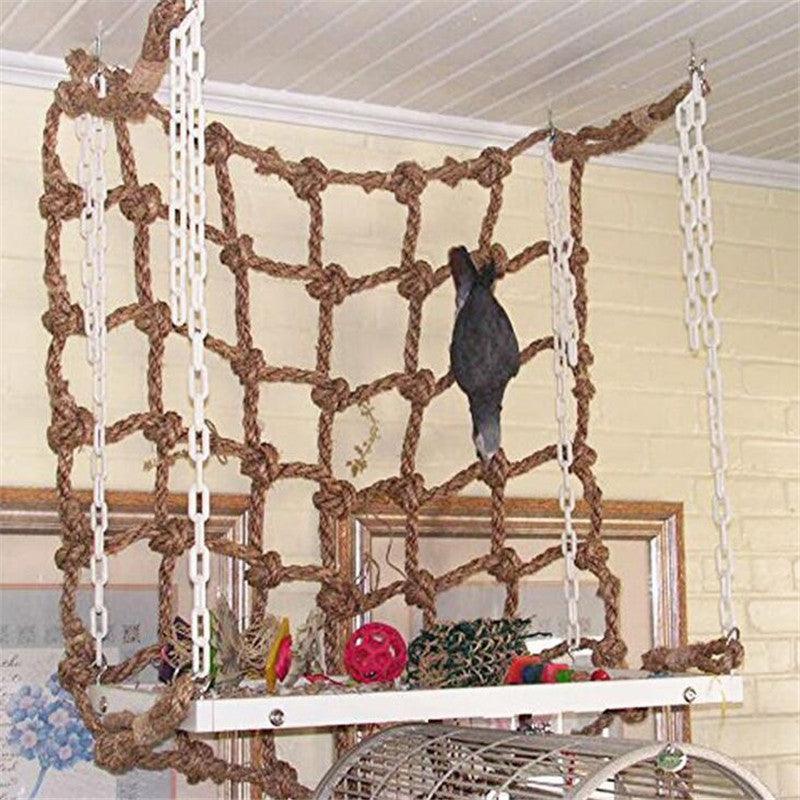 Bird's Nest Hemp Rope Climbing Net